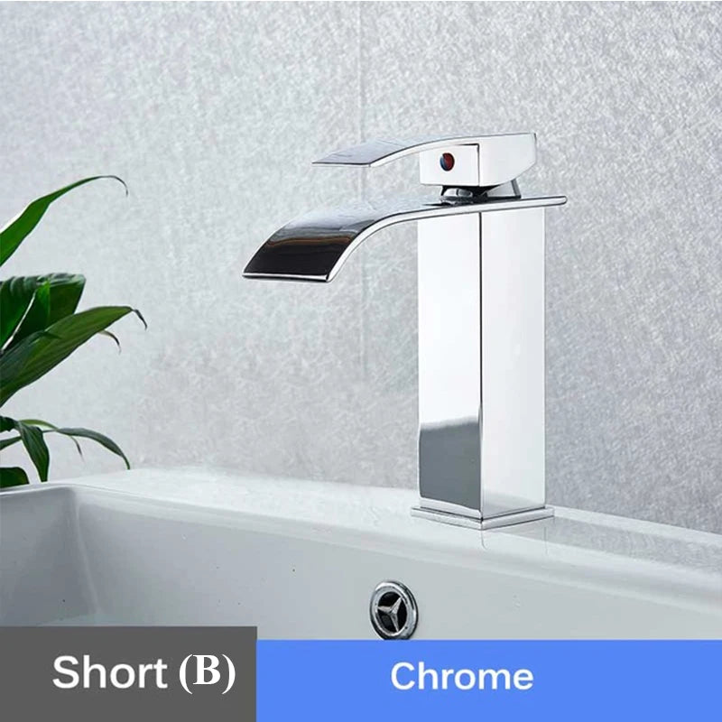 Bathroom sink Faucet Deck Mounted Basin Mixer Faucets Hot Cold Water Faucet Single Handle Washing Vessel Sink Taps Torneira