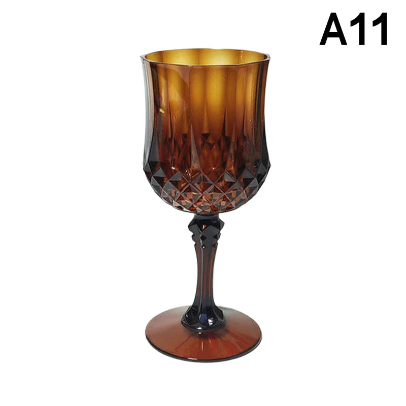 1Pcs Plastic Champagne Flutes Acrylic Champagne Glasses Wine Cups