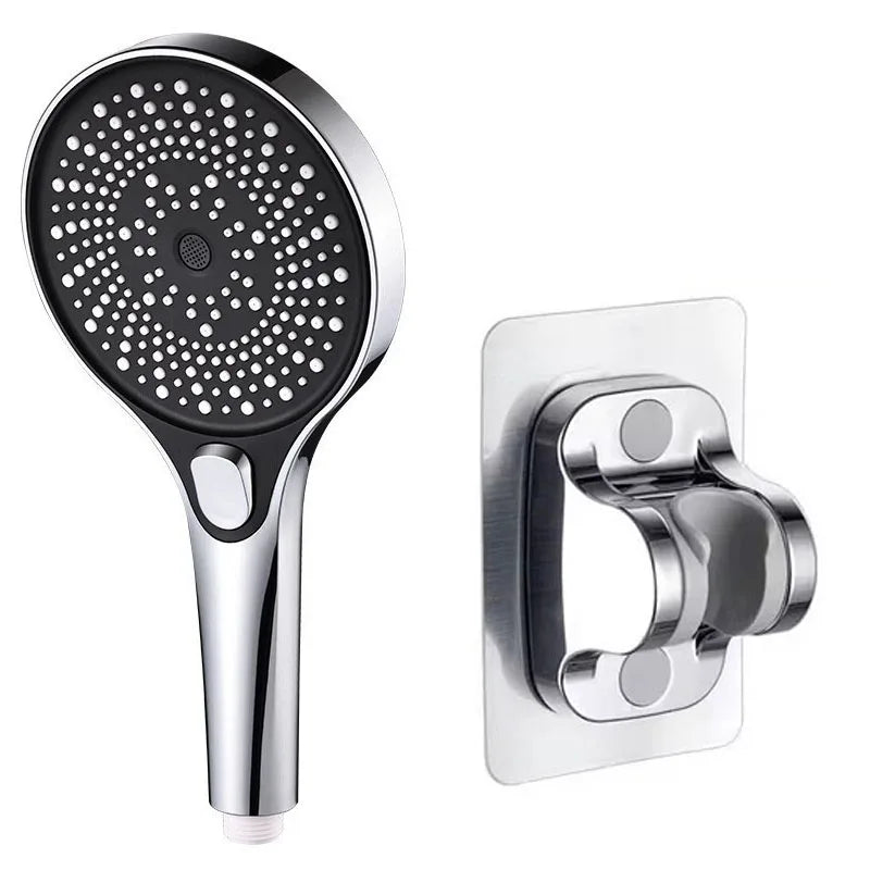 Large screen shower head 3-speed mode portable shower accessories bathroom supplies shower knob complete set
