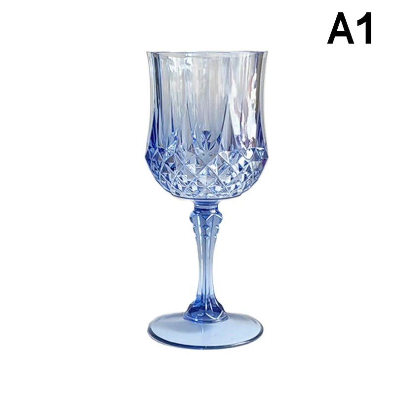 1Pcs Plastic Champagne Flutes Acrylic Champagne Glasses Wine Cups