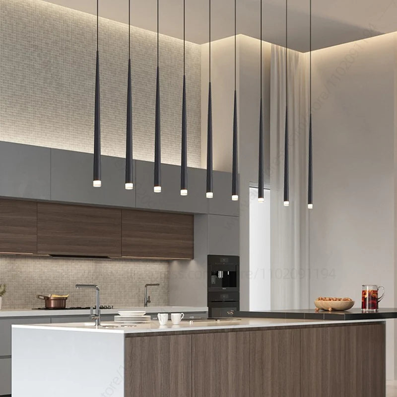 Modern Dining Room Chandelier Minimalist Design Living Room Kitchen Bedroom Light Study Cafe Led Bar Staircase Chandelier