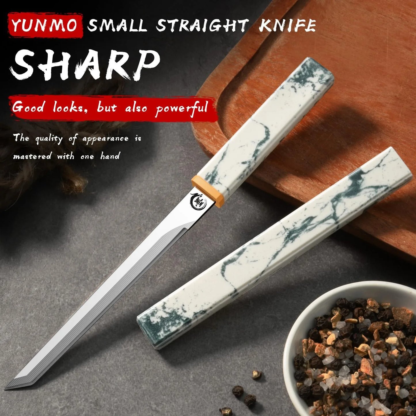 Stainless Steel Kitchen Knife Set – Mini Knife, Meat Boning Knife, Fruit Peeler