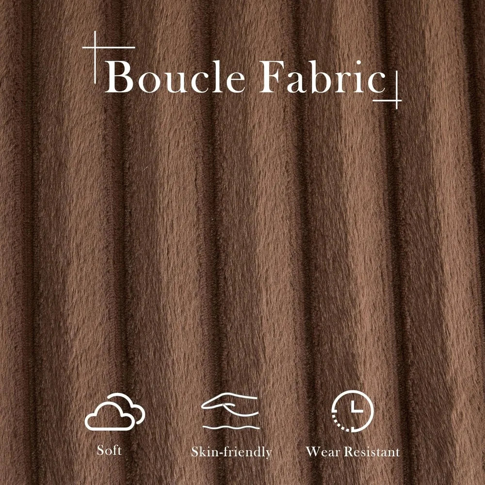 Aoiy & Wifon 49.2" W Storage Ottoman Bench, Upholstered End of Bed Storage Bench with Metal Legs for Bedroom