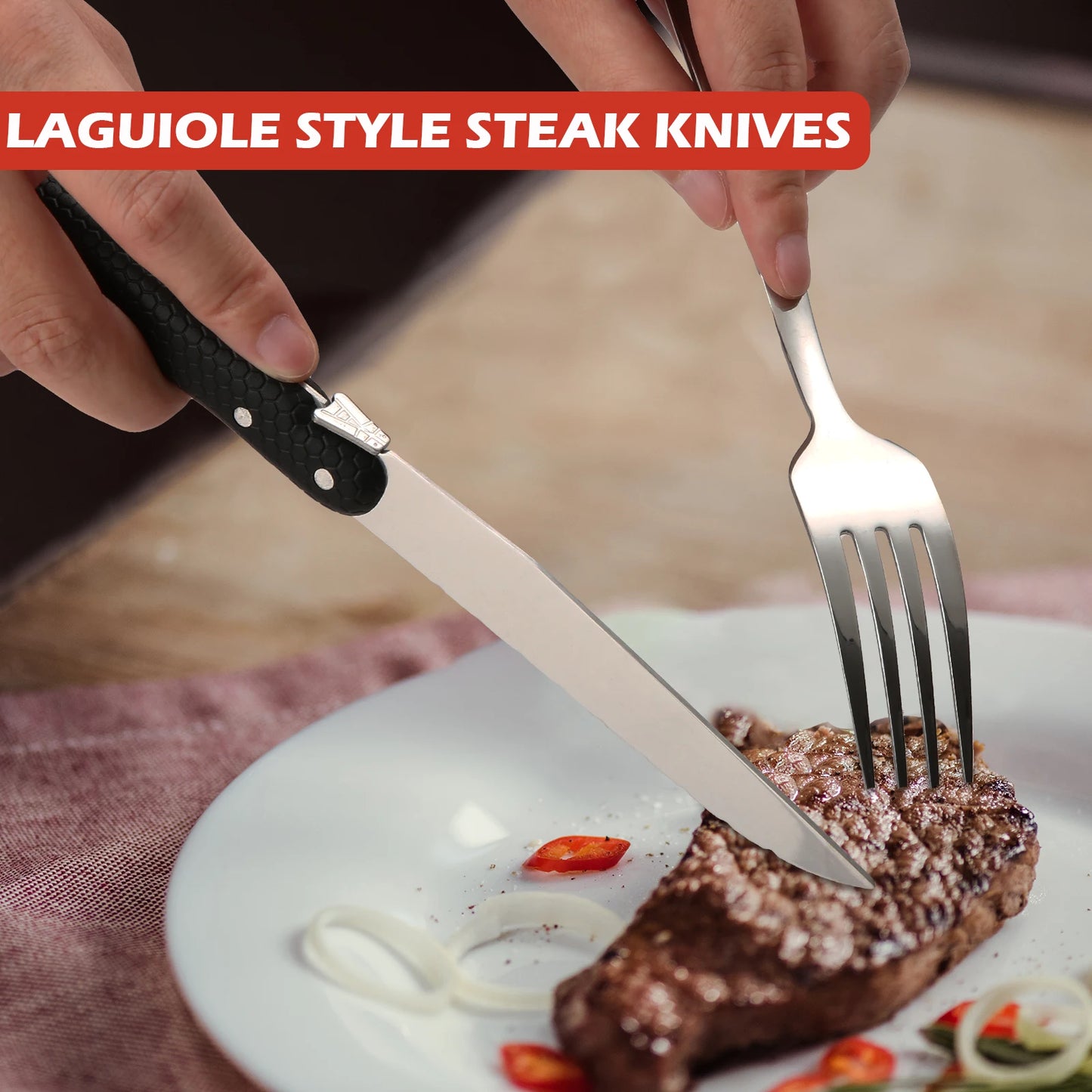 6 - Piece Steak Knives Set