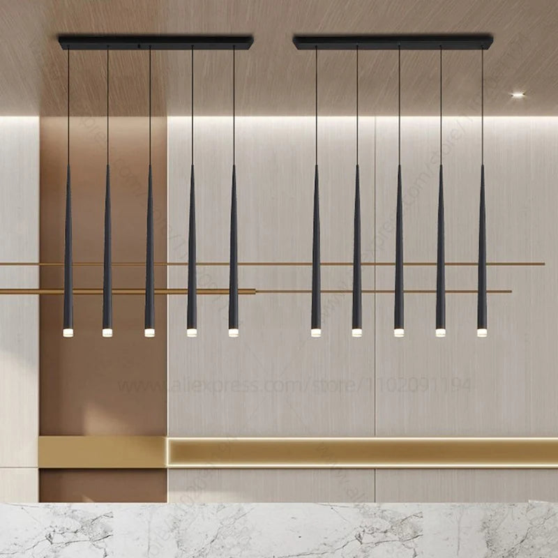 Modern Dining Room Chandelier Minimalist Design Living Room Kitchen Bedroom Light Study Cafe Led Bar Staircase Chandelier