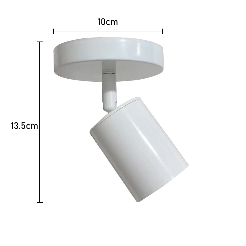 Modern GU10 LED Study Ceiling Lights Kitchen Fixtures Dining Room Background Decoration Lampshade Adjustable Stairs Aisle Lamp