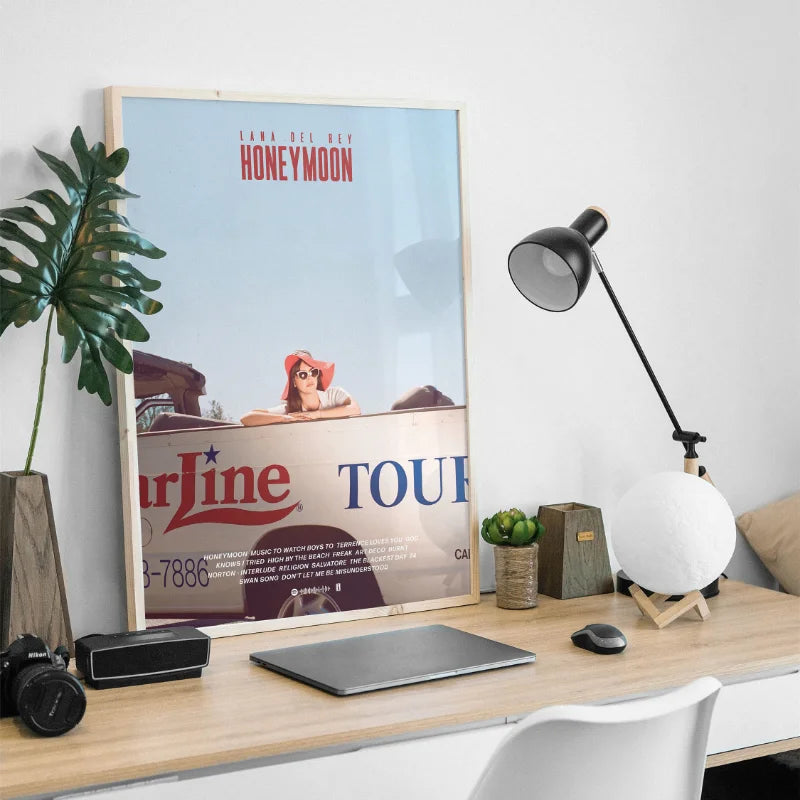 Lana Del Rey Hot Music Album Poster Canvas Painting Art Home Wall Decor Picture No Frame - Rap Hip Hop Posters For Living Room
