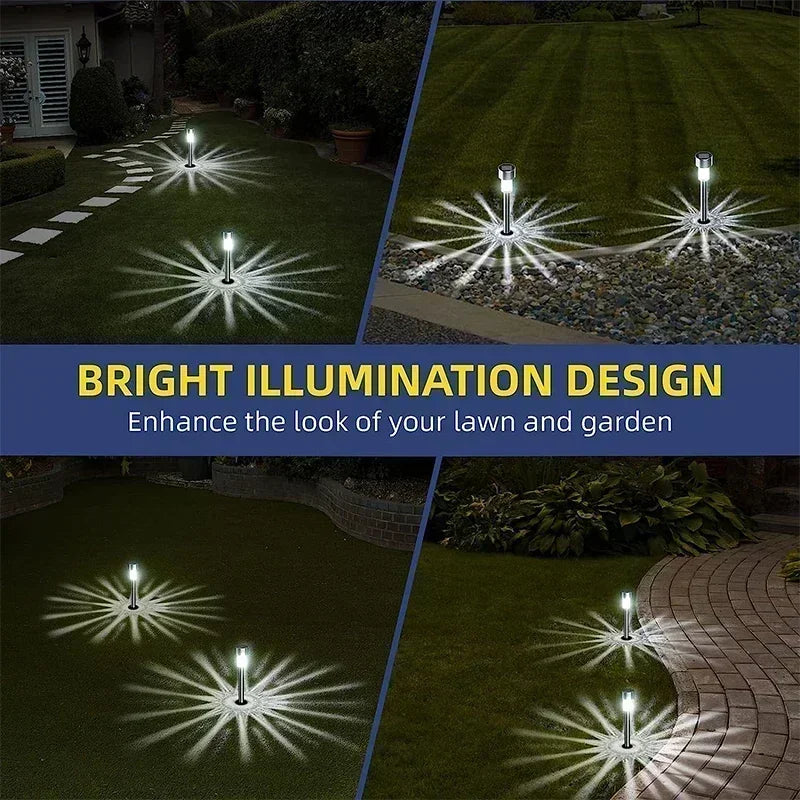 Solar Garden Light Outdoor Solar Powered Lamp Waterproof Landscape Lantern Lighting for Pathway Patio Decorative LED 10/20/30Pcs