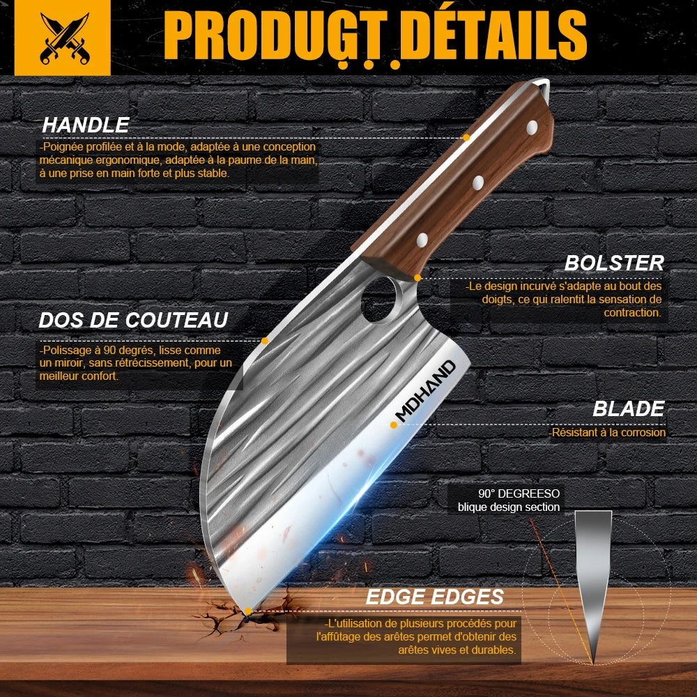 Sharp Kitchen Knife Chef's Knives for Kitchen Knife Stainless Steel Cleaver