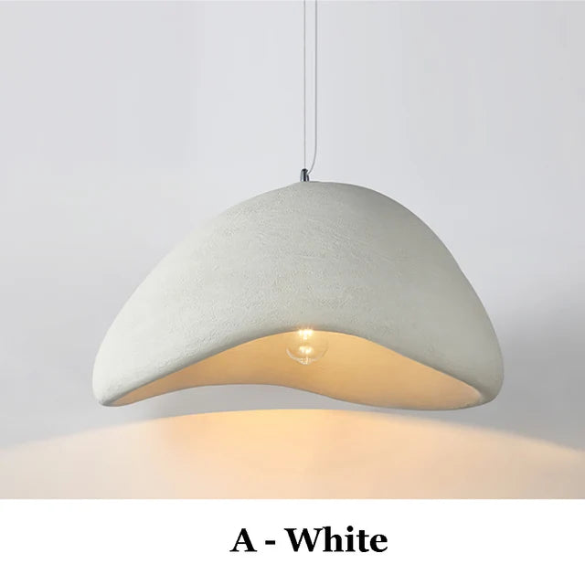 Nordic Wabi Sabi pendant light Modern LED Ceiling Chandeliers Hanging Lamp for Living Room Dining Bedroom Bar Home Decor Fixture