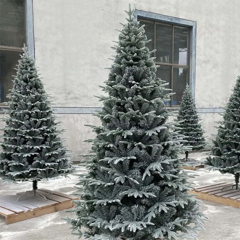 120-180 Encrypted PE&PVC Christmas Tree Snowflake Snow Decorations Large Decorations for Christmas and New Year Home Decorations