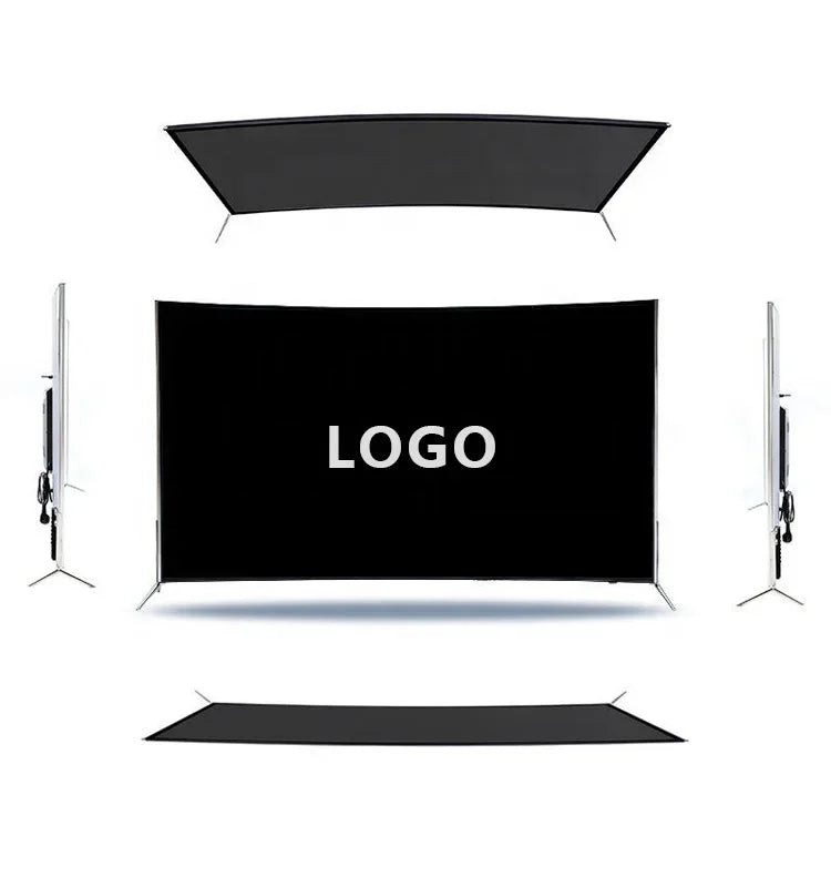 75 Inch Smart TV 4K Ultra HD LED Curved Big Screen Wifi Inteligentes Television