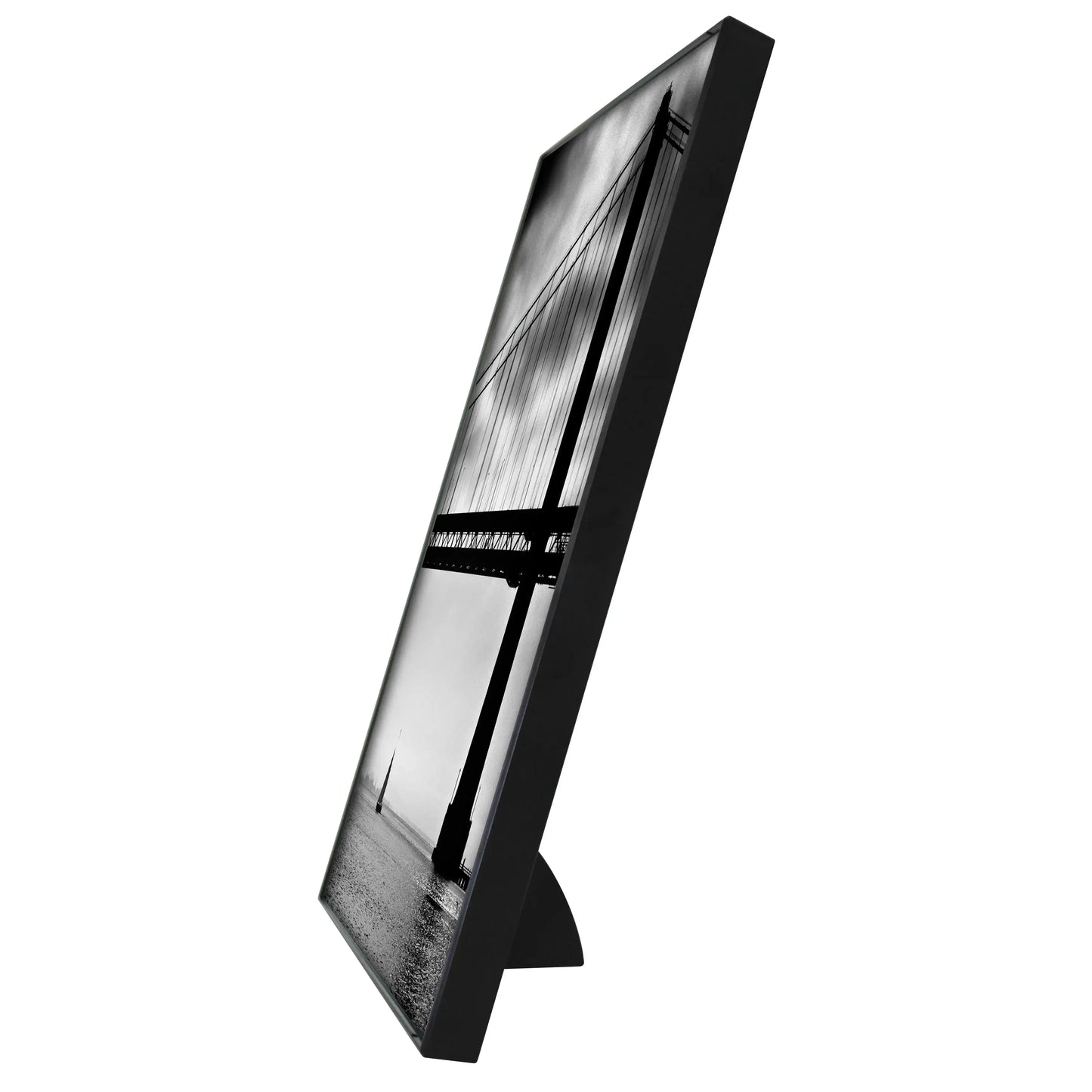 8.5x11 Front Loading Document Picture Frame, Black, Set of 3