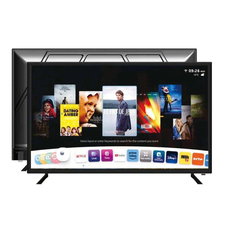 Wholesale export TV LCD 50/55/65/75/85/100 inch high definition intelligent network wifi home