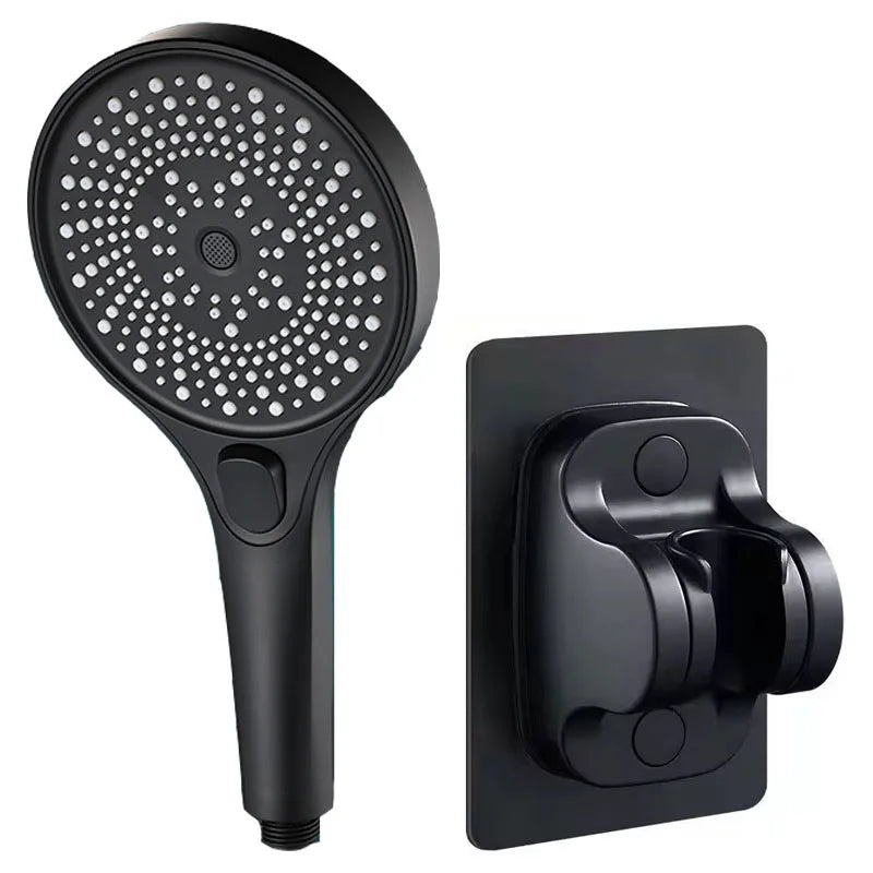 Large screen shower head 3-speed mode portable shower accessories bathroom supplies shower knob complete set