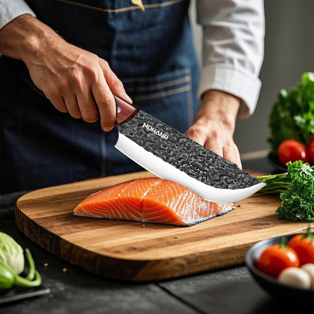 Cleaver Knife Stainless Steel Slicing Multi-purpose Kitchen Chef Knives