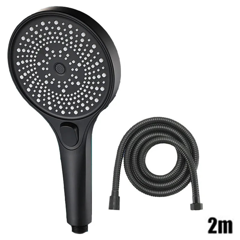 Large screen shower head 3-speed mode portable shower accessories bathroom supplies shower knob complete set