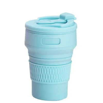 Silicone Folding Water Cup Portable Travel Sports Cup Outdoor Camping Portable