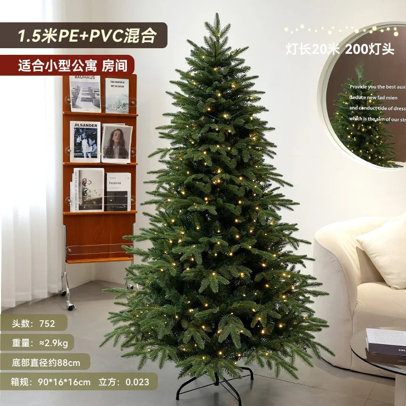Christmas Tree Simulation Encryption with Lights Large Tree Christmas Tree New Christmas