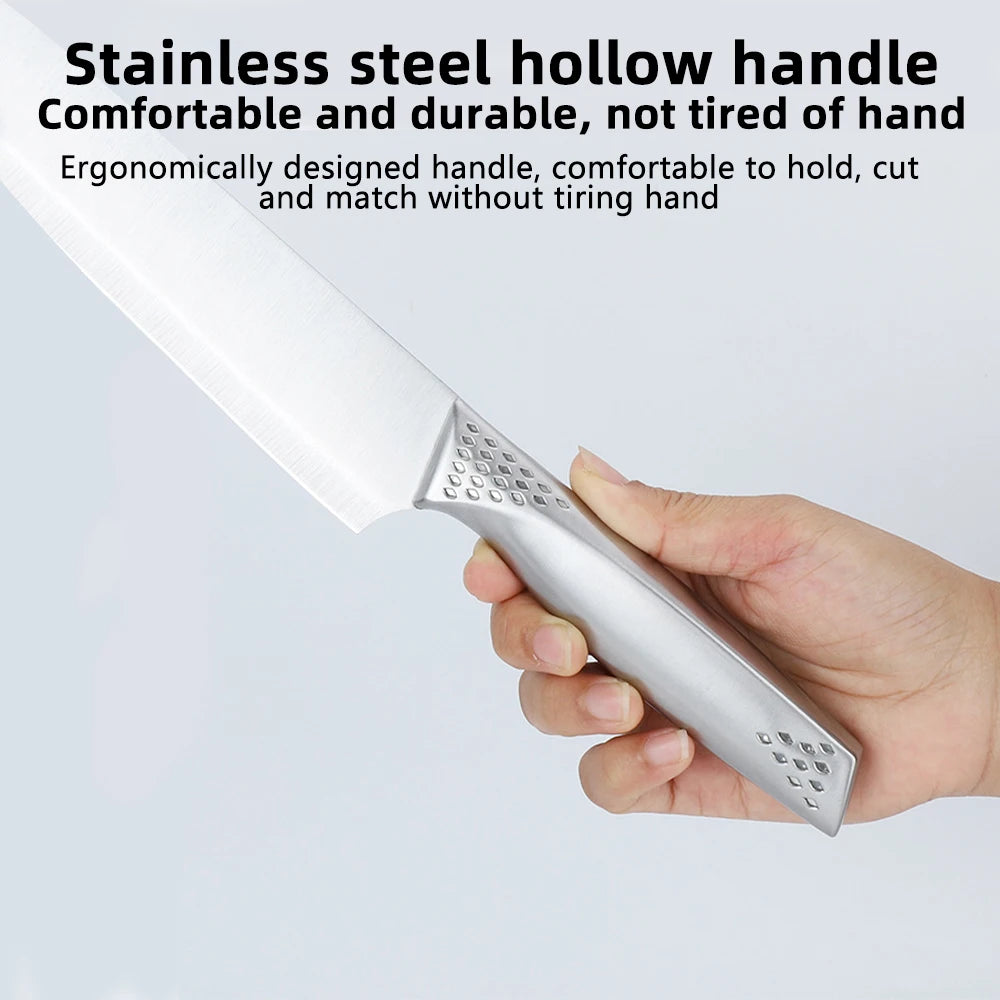 8pcs Kitchen Knives Set 3CR13 Stainless Steel Chef's Knife