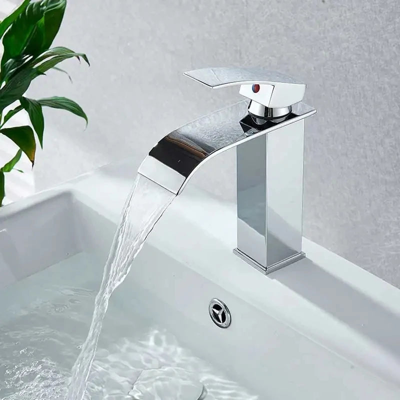 Bathroom sink Faucet Deck Mounted Basin Mixer Faucets Hot Cold Water Faucet Single Handle Washing Vessel Sink Taps Torneira