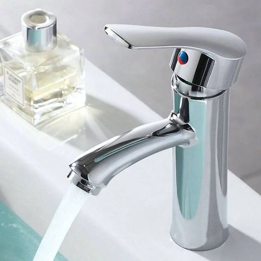 1PC Bathroom Faucets Hot and Cold Mixer Faucets Vanity Bathroom Kitchen Deck Mounted Bathroom Sink Faucets