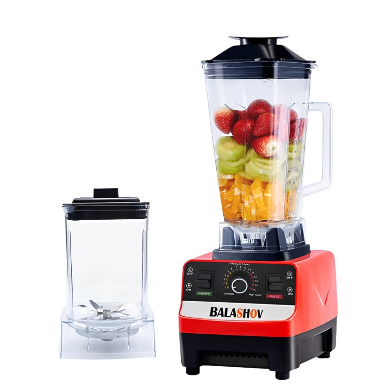 2000W Heavy Duty Commercial Blender Stationary Mixer Food Processor Ice Smoothies