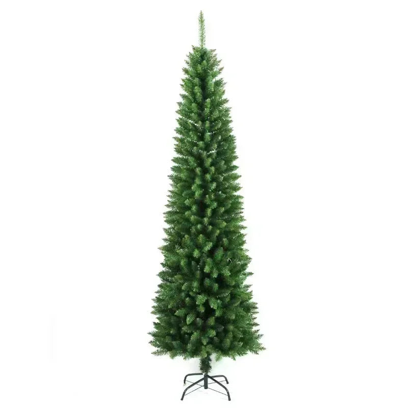 Artificial Christmas Tree 120CM-270CM Large PVC Pencil Christmas Tree Hotel Shopping Mall Christmas Atmosphere Decoration