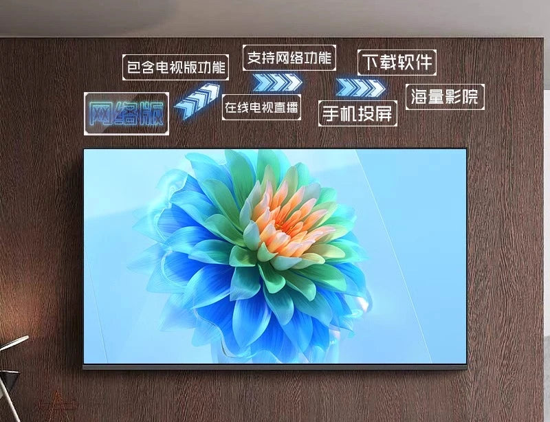 LCD TV 32 43 50 55 60 65 75 80 100 inch Flat Panel Internet Smart