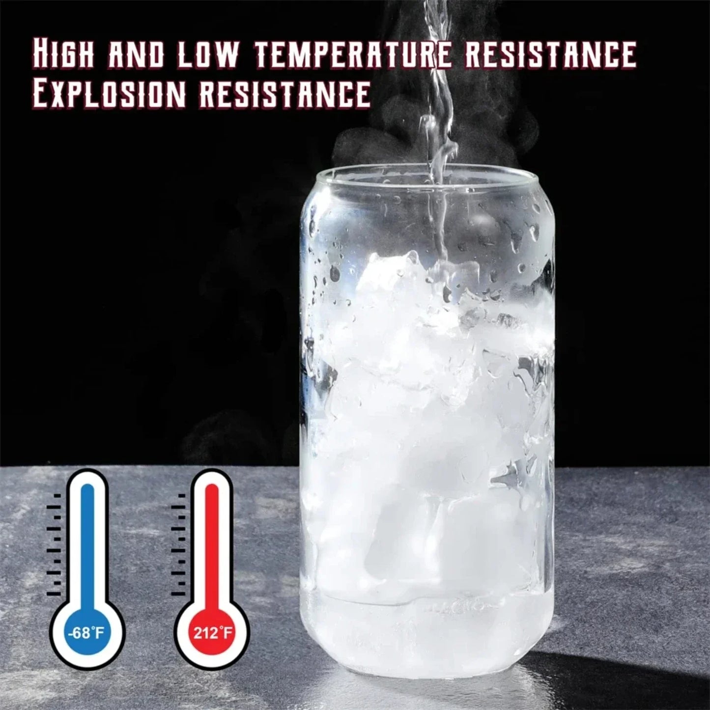 350ml/550ml Glass Cup With Lid and Straw Transparent Bubble Tea Cup Juice Glass