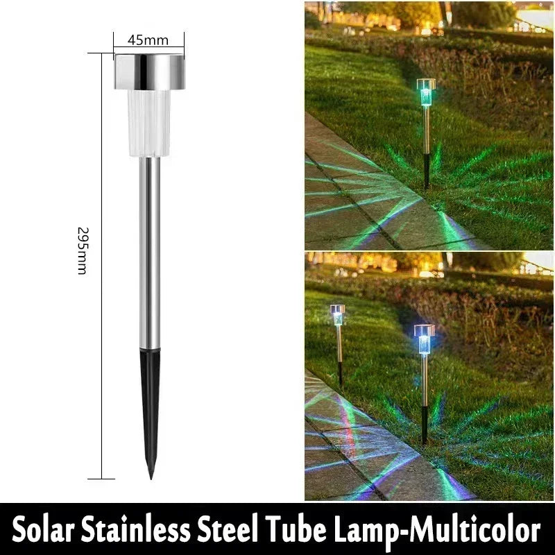 Solar Garden Light Outdoor Solar Powered Lamp Waterproof Landscape Lantern Lighting for Pathway Patio Decorative LED 10/20/30Pcs