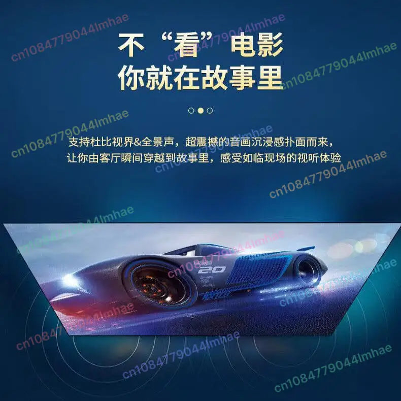 Explosion Proof Curved Smart TV 50 65 75 80 90 100 Inch, Large Screen HD Network LED Television