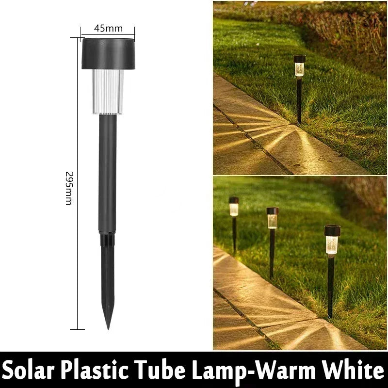 Solar Garden Light Outdoor Solar Powered Lamp Waterproof Landscape Lantern Lighting for Pathway Patio Decorative LED 10/20/30Pcs