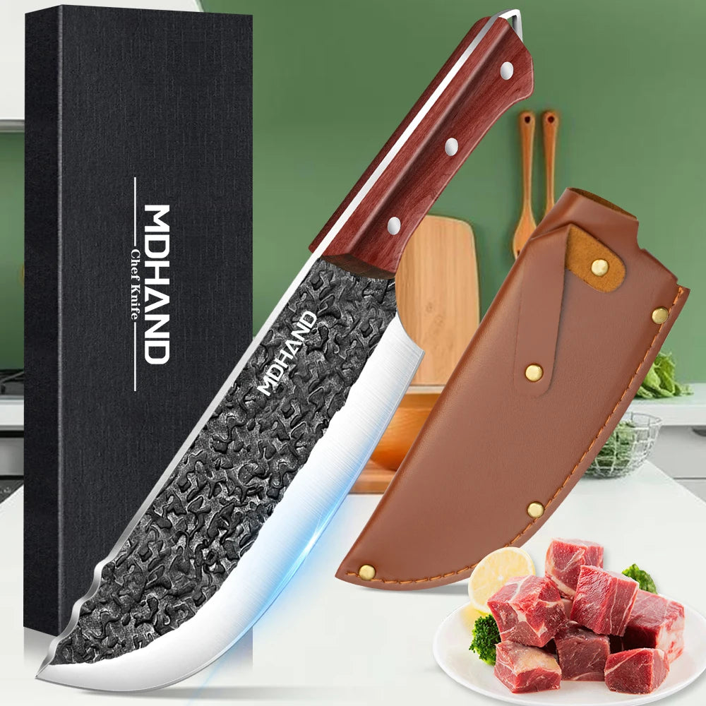 Cleaver Knife Stainless Steel Slicing Multi-purpose Kitchen Chef Knives