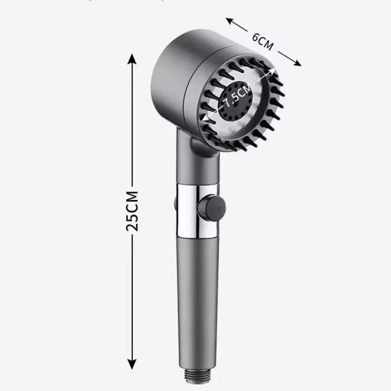 Three Speed Adjustment Bathroom Supplies Head Massage Portable Shower Filter Showers for Bathroom A