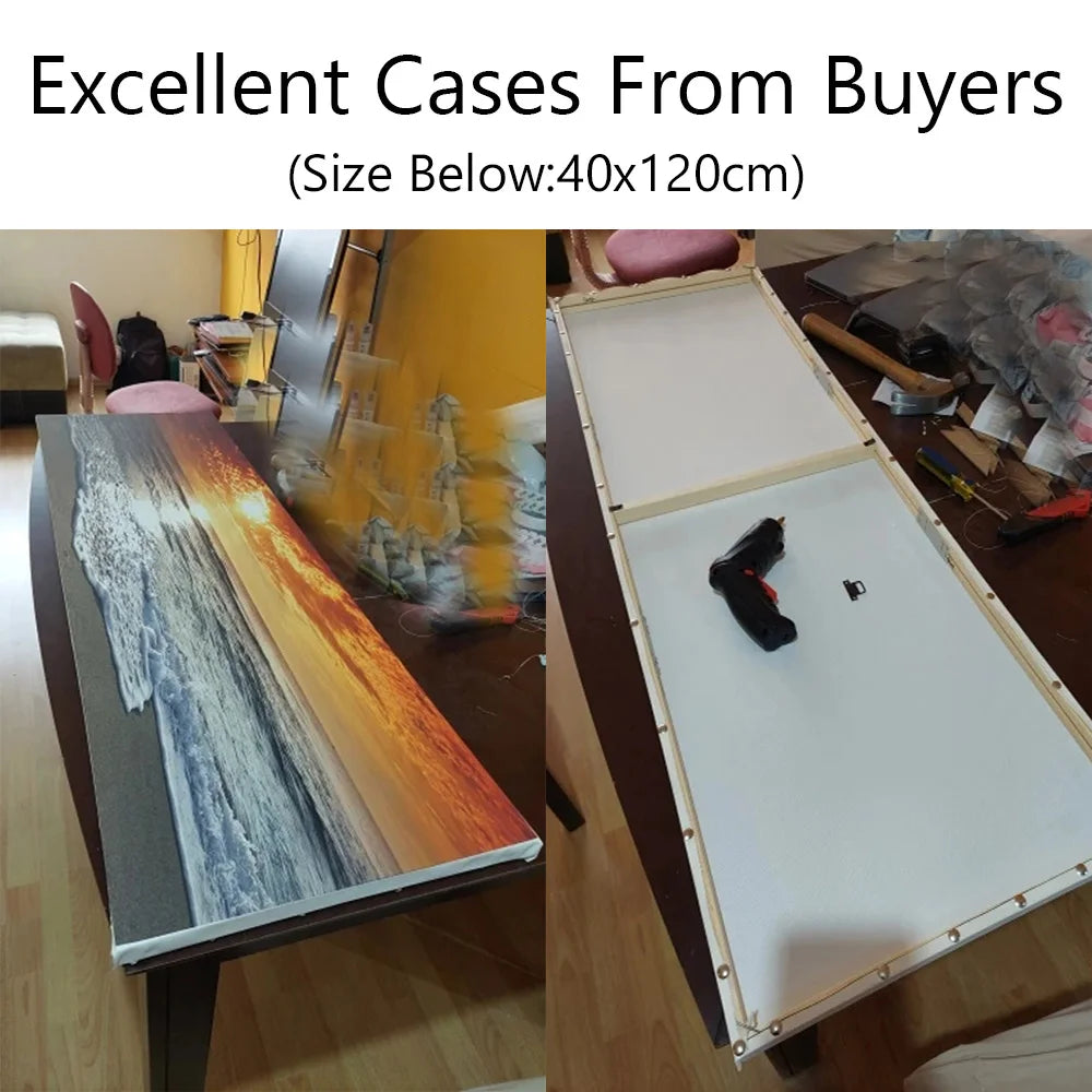 40x60 50x70 40x50cm Canvas Frame Wooden Frames Wooden Photo Oil Painting Canvas Diamond Painting Frames Canvas Wood Wall Frame