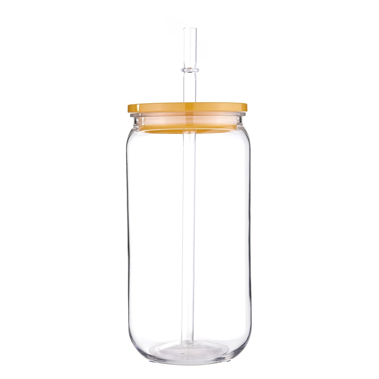 16oz PET Plastic Cups Equipped With Replaceable Colored Lid And Straw