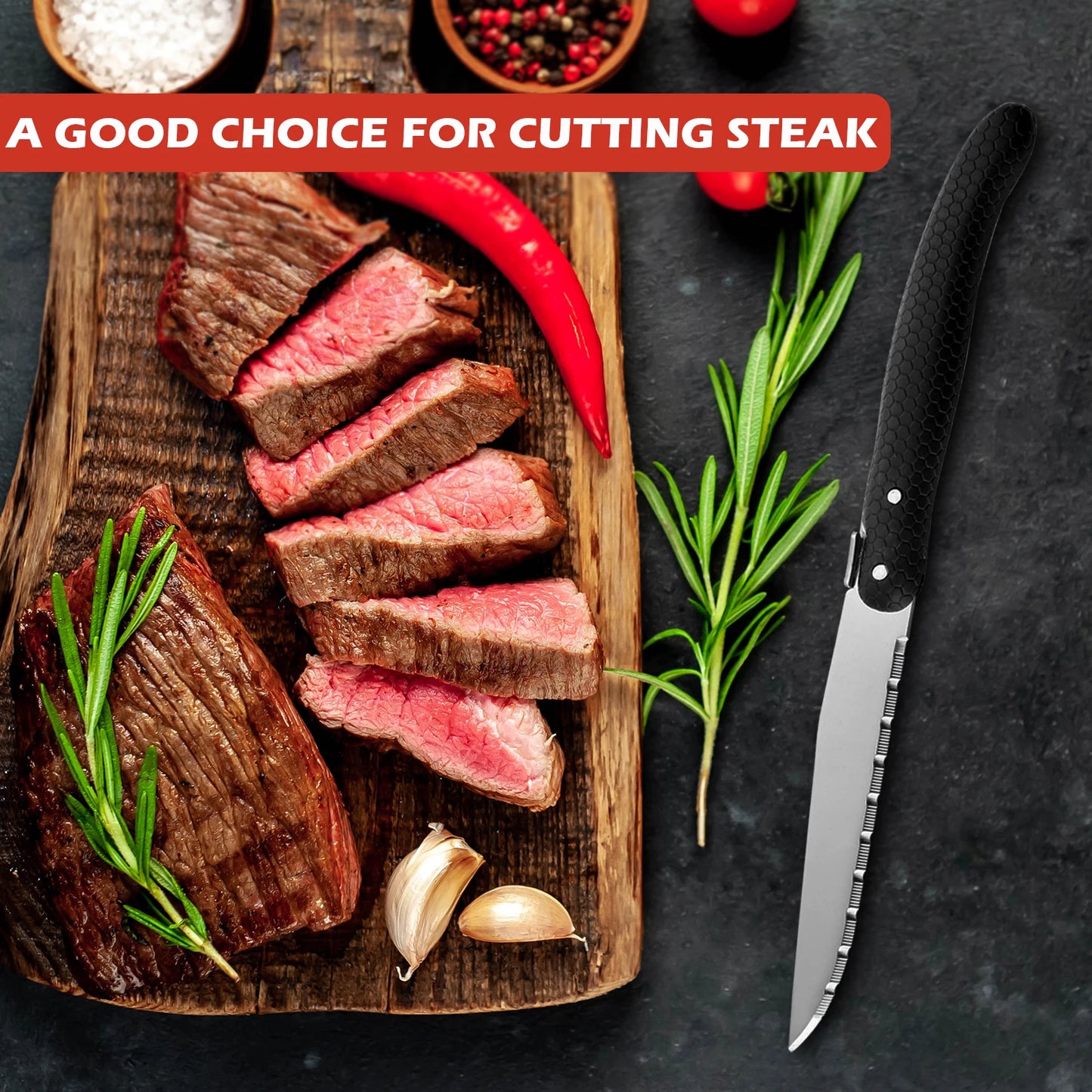6 - Piece Steak Knives Set