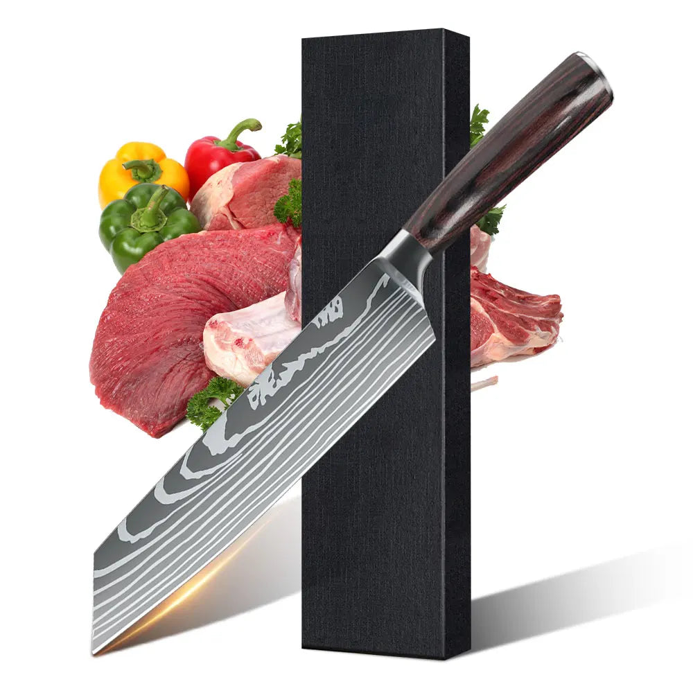 8 inch Kitchen knife High Carbon Steel Hand Forged