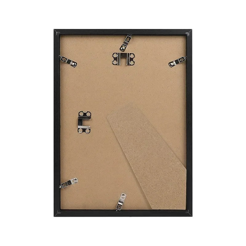 9”x11” frame Black White Wooden showcase Photo Frame 21x30cm A4 Poster Canvas Painting Display Stand Picture Wall Decor Frames